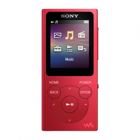 Sony MP4 8GB NWZ-E394 červená
