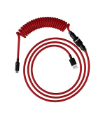 HyperX USB-C Coiled Cable Red-Black - Příslušenství ke klávesnici