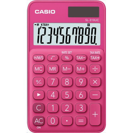 CASIO kalkulačka SL 310UC RD, Kapesní kalkulátor