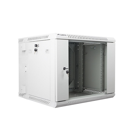 RACKOVÁ SKŘÍŇ 19" DVOUDÍLNÁ NÁSTĚNNÁ 9U/600X600 (