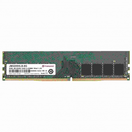 TRANSCEND DIMM DDR4 8GB 3200Mhz 1Rx16 1Gx16 CL22 1.2V