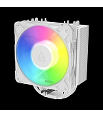 ARCTIC Freezer 36-S A-RGB (White) (BULK) - Výkonný celobílý věžový chladič CPU s úchvatným podsvícen