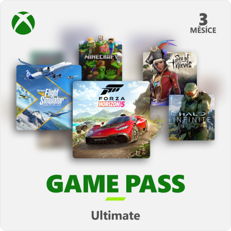 ESD XBOX - Game Pass Ultimate - předplatné na 3 měsíce (EuroZone)