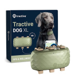 Tractive GPS DOG XL – sledování polohy a aktivity pro psy - zelený