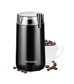 Orava KM-803 mlýnek na kávu, 180 W, nůž z ušlechtilé oceli, objem 45g, bezpečnostní pojistka, černá