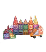 Magnetická stavebnice EliFix pastel - 108 ks