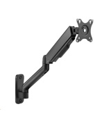 Držák monitoru Brateck LDA32-112E jedno rameno mechanická pružina nástěnný