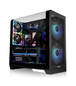 THERMAL TAKE Case View 390 Air, ATX, Průhledná bočnice, 2x 120mm Fan, černá