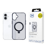 3mk Smoke Case Mag&Stand pro Apple iPhone 16