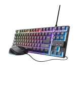 TRUST Sada klávesnice + myš GXT 798 2v1 Gaming set, černá