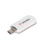 VERBATIM Flash Disk 256GB Plectra USB-C 3.0, bílá
