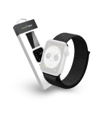 RhinoTech řemínek Magic Tape pro Apple Watch 42/44/45/49mm černá