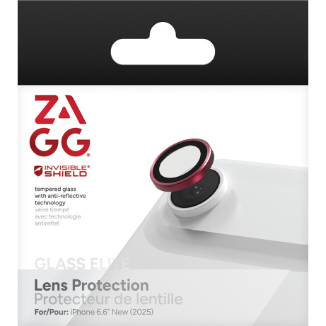 ZAGG Ochranná čočka Premium pro Apple iPhone Air - růžová