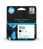 HP 950 Black Ink Cart, 24 ml, CN049AE (1,000 pages)