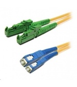 Duplexní patch kabel SM 9/125, OS2, E2000(APC)-SC(PC), LS0H, 3m