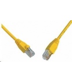 Solarix Patch kabel CAT6 SFTP PVC 1m žlutý snag-proof C6-315YE-1MB