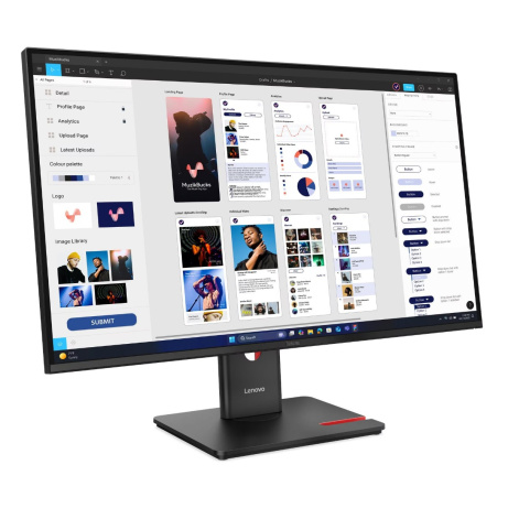 Lenovo ThinkVision/T32UD-40/31,5"/IPS/4K UHD/60Hz/4ms/Černá/3R
