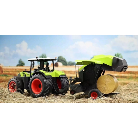 RC traktor Arion CLAAS 660 s lisem Rollant 520