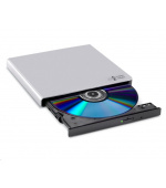 BAZAR - HITACHI LG - externí mechanika DVD-W/CD-RW/DVD±R/±RW/RAM GP57ES40, Slim, Silver, box+SW - Poškozený obal (Komple