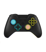 Hyperkin "NuRival" Wireless Hall Effect Stick Game Controller For NSW 2/NSW OLED Model/NSW (Blue Orange) - Armor 3