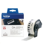 BROTHER DK-22211 bílá filmová role 29mm x 15,24m