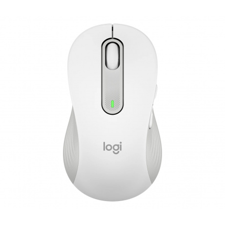 Logitech M650L/Kancelářská/Laserová/Pro leváky/Bezdrátová USB + Bluetooth/Bílá