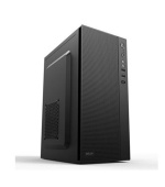 CRONO skříň DMX8 Midi Tower, bez zdroje, černá