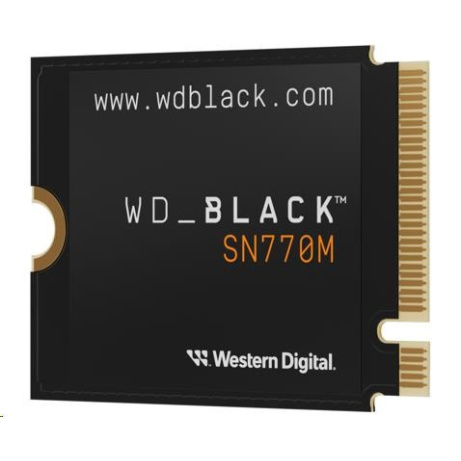 WD BLACK SSD NVMe 1TB PCIe SN 770M, Gen4 8 Gb/s, (R:5150, W:4900MB/s) M.2 2230-S3-M