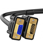 WG Prodlužovací kabel VGA (male; D-Sub DE-15) to VGA (female; D-Sub DE-15 ) / 2m / black