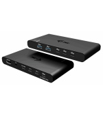i-tec KVM Docking Station HDMI for 2 hosts, Power Delivery 2x 100W
