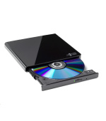 BAZAR - HITACHI LG - externí mechanika DVD-W/CD-RW/DVD±R/±RW/RAM GP57EB40, Slim, Black, box+SW - Poškozený obal (Komplet