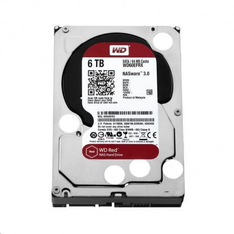 BAZAR WD RED NAS WD60EFAX 6TB SATAIII/600 256MB cache