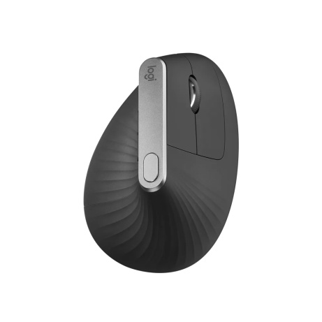 Logitech MX Vertical/Vertikální/Optická/Pro praváky/4 000DPI/Bezdrátová USB + Bluetooth/Grafitová