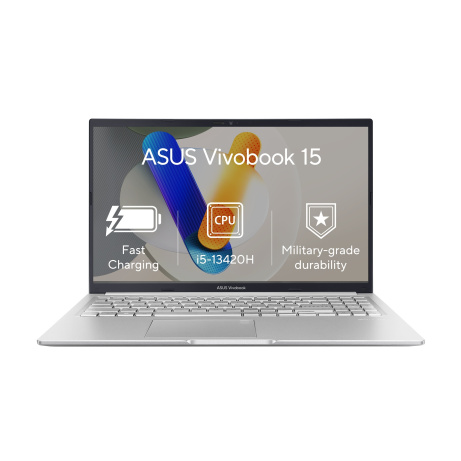 ASUS Vivobook 15/X1502VA-BQ1364W/i5-13420H/15,6"/FHD/16GB/512GB/Intel int/W11H/Silver/2R