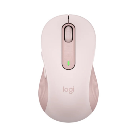 Logitech Signature M650 L/Kancelářská/Optická/Pro praváky/Bezdrátová USB + Bluetooth/Růžová