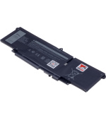 Baterie T6 Power pro Dell Latitude 7340, 7350, 7440, 7450, 7640, 7650, 4878mAh, 57Wh, 3cell, Li-pol