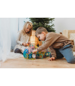 Magnetická stavebnice MagnetiQ Kuličková dráha 186 ks