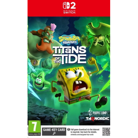 NSW2 hra SpongeBob SquarePants: Titans of the Tide (Game-key card)