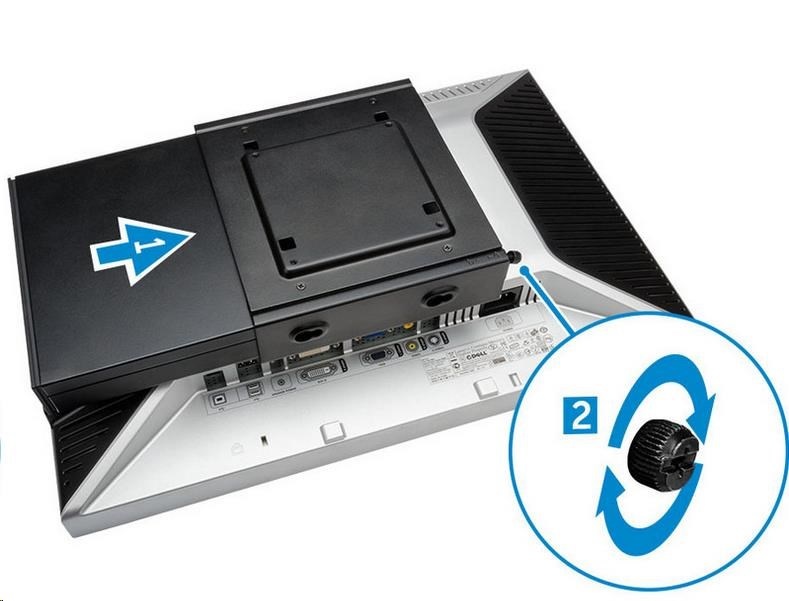 Dual VESA Mount Stand with adaptor box for Micro ChassisCustomer
