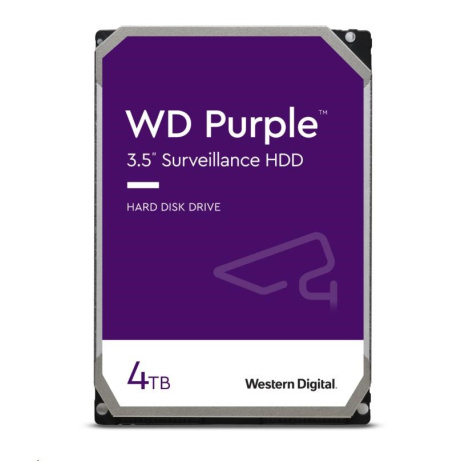 BAZAR VADNÉ - WD PURPLE WD42PURZ 4TB SATA/600 256MB cache, Low Noise, CMR