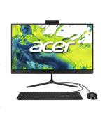 ACER PC AiO Aspire C27-2G_LubC5120U_65W,Core5 120U,27" FHD,8GB,512GB SSD,UHD,W11 Pro,Black