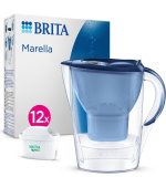 BAZAR - Brita Marella Maxtra filtrační konvice + 12x filtrační patrona - Poškozený obal (Komplet)