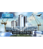Cities: Skylines - Content Creator Pack: High-Tech Buildings (PC) klíč Steam