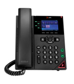 Poly OBi VVX 250 čtyřlinkový IP telefon s podporou PoE a napájecím zdrojem