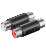 PREMIUMCORD Redukce 2x cinch / RCA Female/Female
