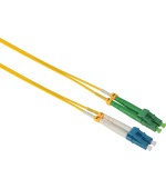Optický patch LC/APC-LC/UPC 9/125um SM, 2m duplex