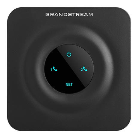 Grandstream HT802 V2 (ATA), 2x FXS, 2 SIP účty, 1x LAN, 3-cestná konf., auto-provisioning