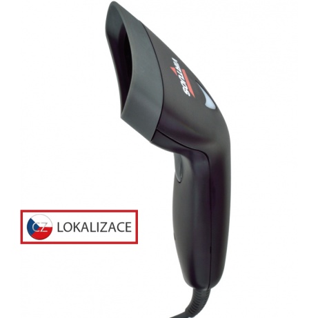 CCD čtečka Virtuos HT-10,USB(kláves.RS-232emulace) černá