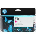 HP 738 130-ml Magenta DesignJet Ink Cartridge