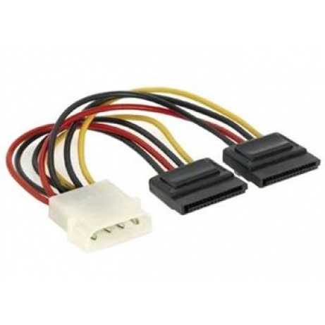 PremiumCord Napájecí kabel k HDD 5,25 Molex-2xSeri